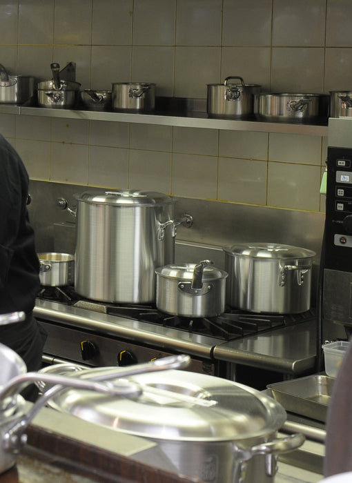 Ebm Aluminum Professional Chef Half Body Pot 21Cm-Kiichin - The #1 Place for Japanese Goods in Your Hand!