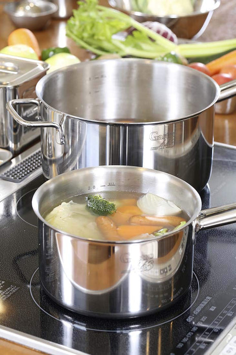 Ebm Gastro 443 Deep One-Handed Pot 16Cm (No Lid)-Kiichin - The #1 Place for Japanese Goods in Your Hand!