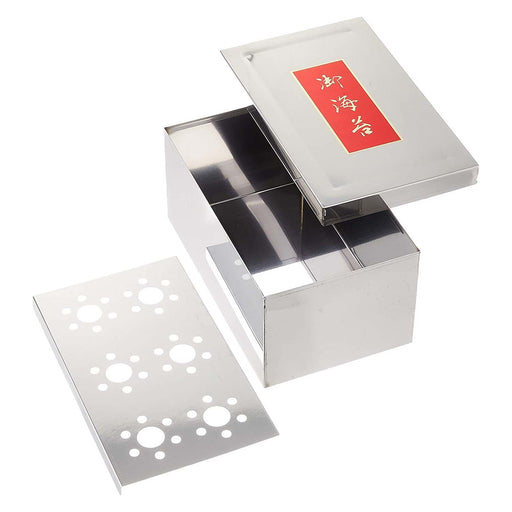 Large Stainless Steel Seaweed Storage Can by Ebm-Kiichin - The #1 Place for Japanese Goods in Your Hand!