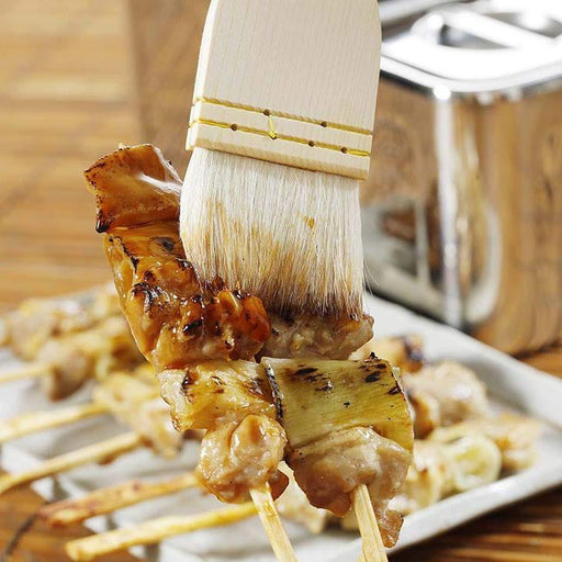 Ebm White Goat Hair Cooking Brush - 60mm Premium Culinary Tool-Kiichin - The #1 Place for Japanese Goods in Your Hand!