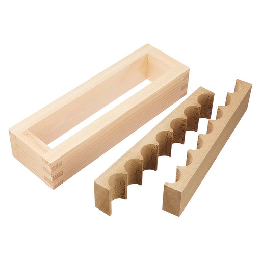 Ebm Wooden Rice Mold 9-Hole Create Perfectly Shaped Rice with Ease-Kiichin - The #1 Place for Japanese Goods in Your Hand!