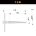 Engineer TR-02 Taper Reamer Hole Range Φ4-16mm-Kiichin - The #1 Place for Japanese Goods in Your Hand!
