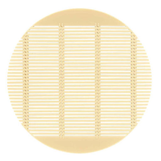 Fukui Craft Japanese Round Soba Sudare Mat - Cream-Kiichin - The #1 Place for Japanese Goods in Your Hand!