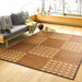 Hagihara Igusa Compact Rug - Japanese Brown Backing, Approx. Size, User-Friendly-Kiichin - The #1 Place for Japanese Goods in Your Hand!