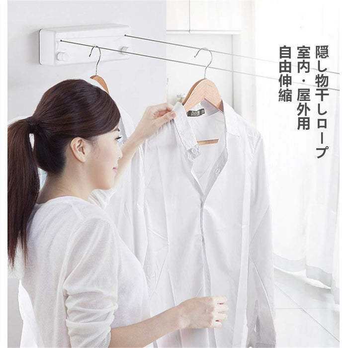 Premium 30Kg Indoor Clothesline - 4.2M Double Rope - Waterproof & Rustproof - Japan Priority-Kiichin - The #1 Place for Japanese Goods in Your Hand!