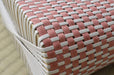 Ikehiko Corporation Red #3664029 Polypropylene Bedding Pillow - Lightweight & Long-lasting Hand-Woven Rattan Style from Japan-Kiichin - The #1 Place for Japanese Goods in Your Hand!