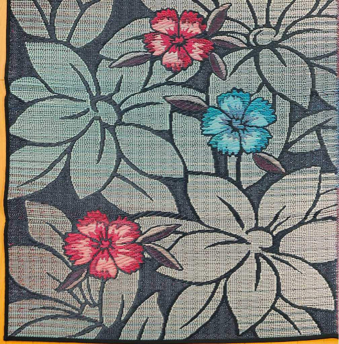Ikehiko Corporation Igusa Black 140X200Cm Rug - Authentic Japanese Craftsmanship-Kiichin - The #1 Place for Japanese Goods in Your Hand!