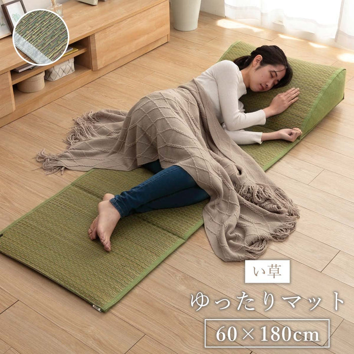 Ikehiko Corp Japan Igusa Mat Sylph Green - Spacious & User-Friendly-Kiichin - The #1 Place for Japanese Goods in Your Hand!
