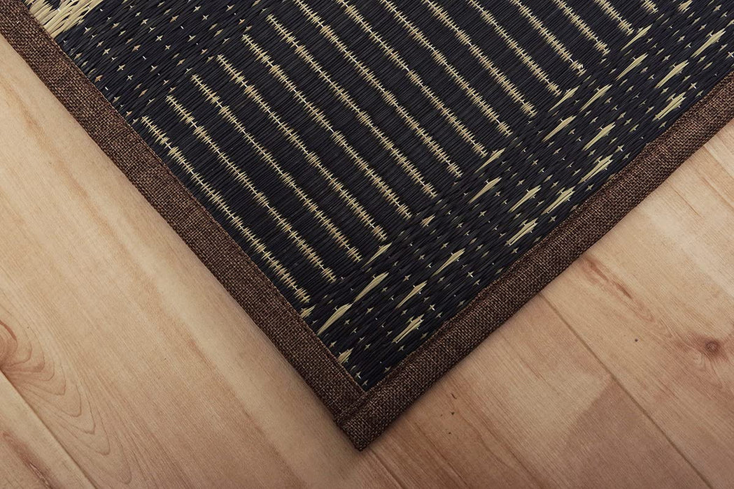 Ikehiko Japan Igusa Rug Mat Gabe Fx Sara Brown 60X180Cm #8482059-Kiichin - The #1 Place for Japanese Goods in Your Hand!