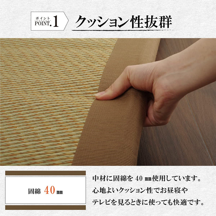 Ikehiko Corporation Japanese Igusa Sheets Bed Pad - Noah Raku Raku Single Black-Kiichin - The #1 Place for Japanese Goods in Your Hand!