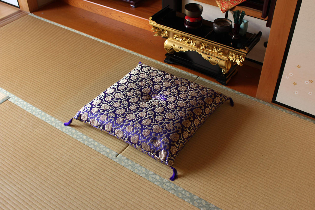 Ikehiko Corp Japanese Buddhist Altar Reversible Gozenzabuton 68X70Cm-Kiichin - The #1 Place for Japanese Goods in Your Hand!