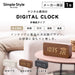 Iris Ohyama Wood Grain Alarm Clock - Multi-Functional Digital Temp/Humidity Control-Kiichin - The #1 Place for Japanese Goods in Your Hand!