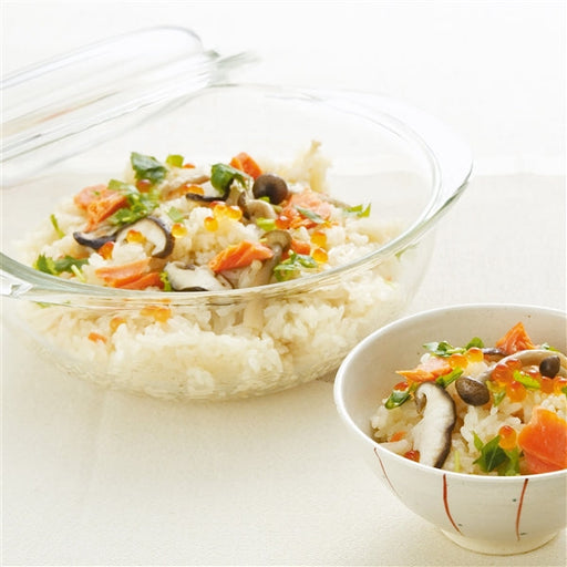Iwaki Glass Casserole Dish - Heat Resistant and Durable-Kiichin - The #1 Place for Japanese Goods in Your Hand!