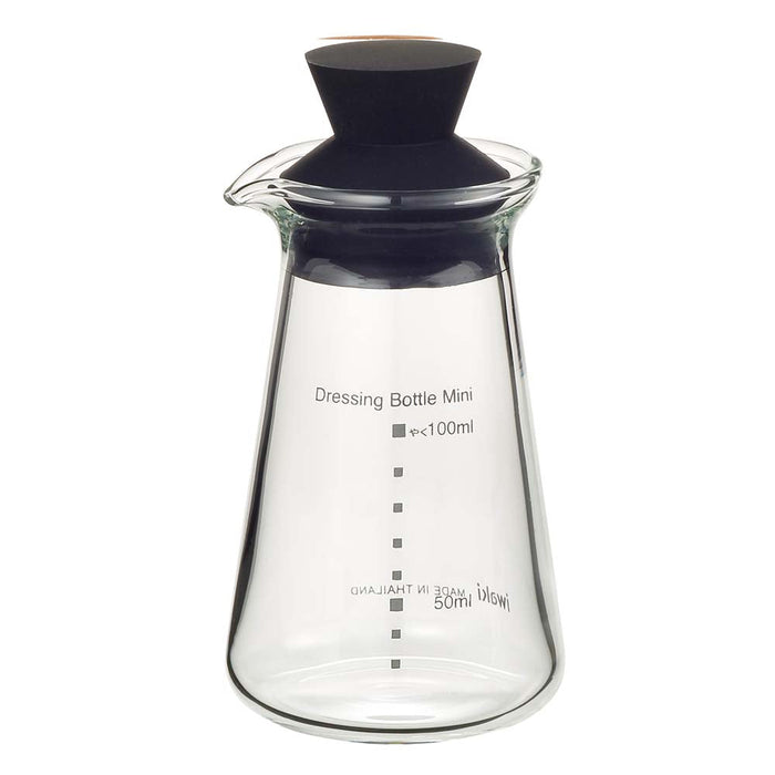 Iwaki Glass Dressing Bottle 100ml - Heat Resistant & Stylish-Kiichin - The #1 Place for Japanese Goods in Your Hand!