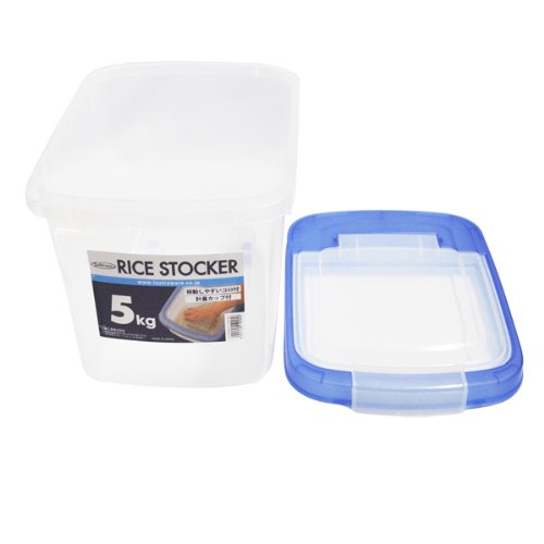 Iwasaki Industry Japan B-1900 6.8L Antibacterial Rice Bin-Kiichin - The #1 Place for Japanese Goods in Your Hand!