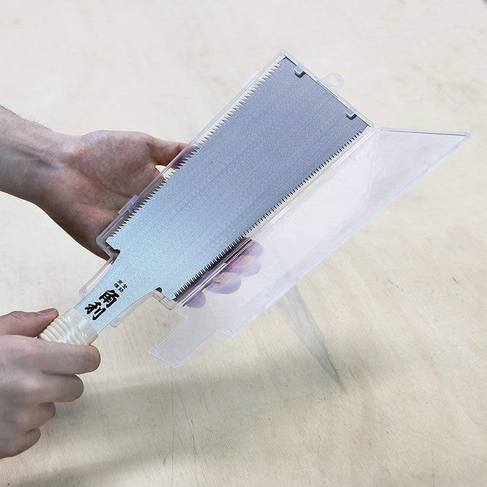 Kakuri Sangyo 210Mm Double-Edged Saw - Authentic Japanese Tool in Protective Case-Kiichin - The #1 Place for Japanese Goods in Your Hand!