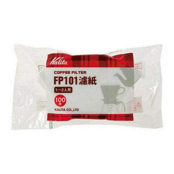 Kalita Coffee Filter Papers (Pack of 100) FP101 - Premium Filters for 1-2 Cups-Kiichin - The #1 Place for Japanese Goods in Your Hand!