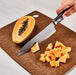 Kyocera Japan Kitchen Knife Santoku 18Cm Wood Handle + Free Sharpening Ticket-Kiichin - The #1 Place for Japanese Goods in Your Hand!