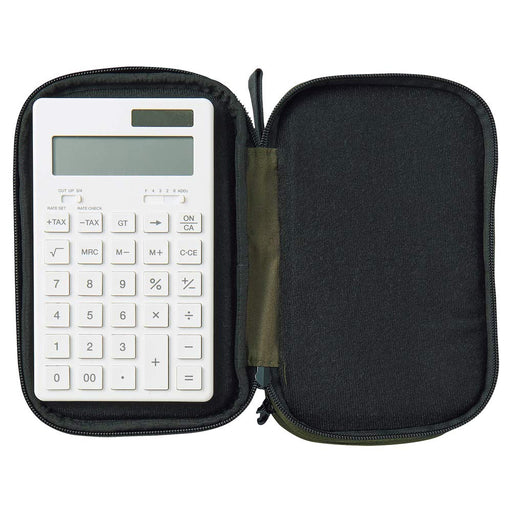 Lihit Lab Japan Cordura Double Pen Pouch A7765-24 Black-Kiichin - The #1 Place for Japanese Goods in Your Hand!