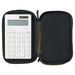 Lihit Lab Japan Cordura Double Pen Pouch A7765-24 Black-Kiichin - The #1 Place for Japanese Goods in Your Hand!