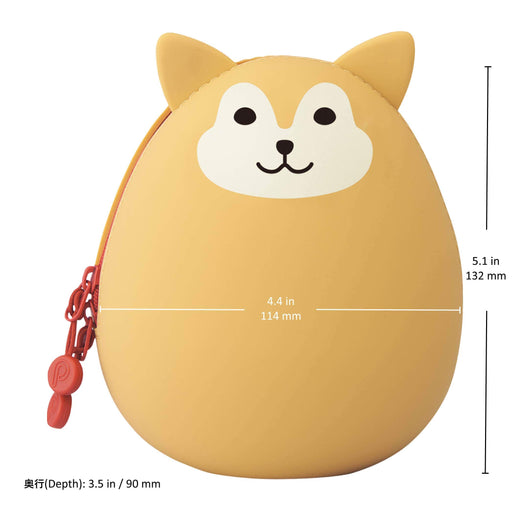 Lihit Lab Egg Pouch Big Black Cat A7783-3 - Premium Japanese Priority-Kiichin - The #1 Place for Japanese Goods in Your Hand!