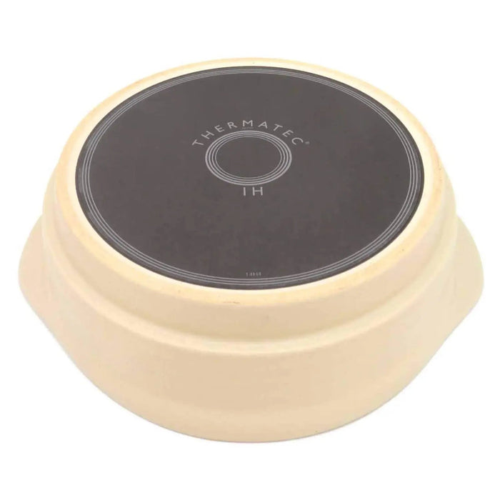 Miyawo Thermatech Ceramic Induction Donabe Casserole 9-Go - Beige Premium Ceramic Induction Cookware-Kiichin - The #1 Place for Japanese Goods in Your Hand!