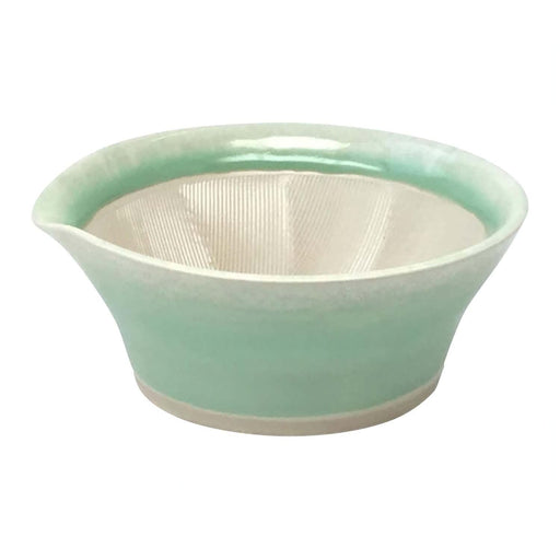 Motoshige Ceramic Suribachi Mortar Japan - Premium Green Baby Food Tool-Kiichin - The #1 Place for Japanese Goods in Your Hand!
