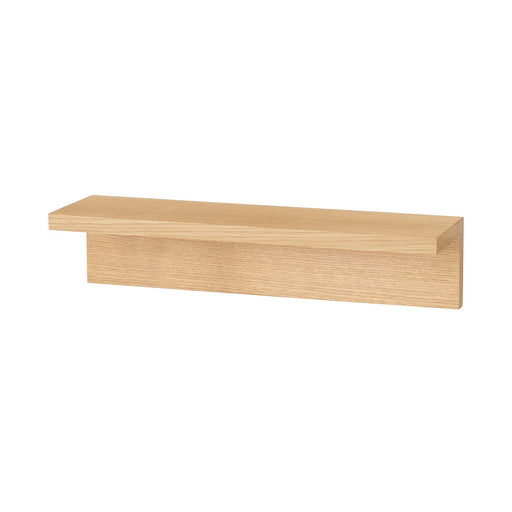 Mujirushi Ryohin Oak Wood Wall Shelf - 44x12x10cm - Made in Japan-Kiichin - The #1 Place for Japanese Goods in Your Hand!