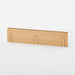 Mujirushi Ryohin Oak Wood Wall Hangers - 44X2.5X10Cm - Japan-Kiichin - The #1 Place for Japanese Goods in Your Hand!