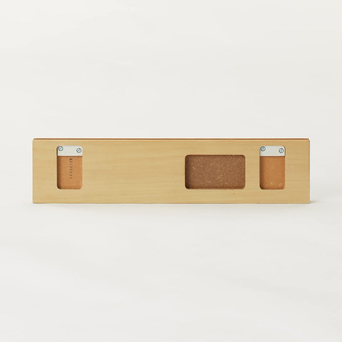Mujirushi Ryohin Oak Wood Wall Hangers - 44X2.5X10Cm - Japan-Kiichin - The #1 Place for Japanese Goods in Your Hand!