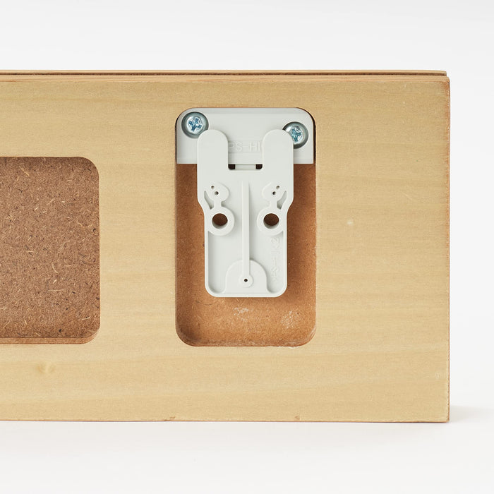 Mujirushi Ryohin Oak Wood Wall Hangers - 44X2.5X10Cm - Japan-Kiichin - The #1 Place for Japanese Goods in Your Hand!