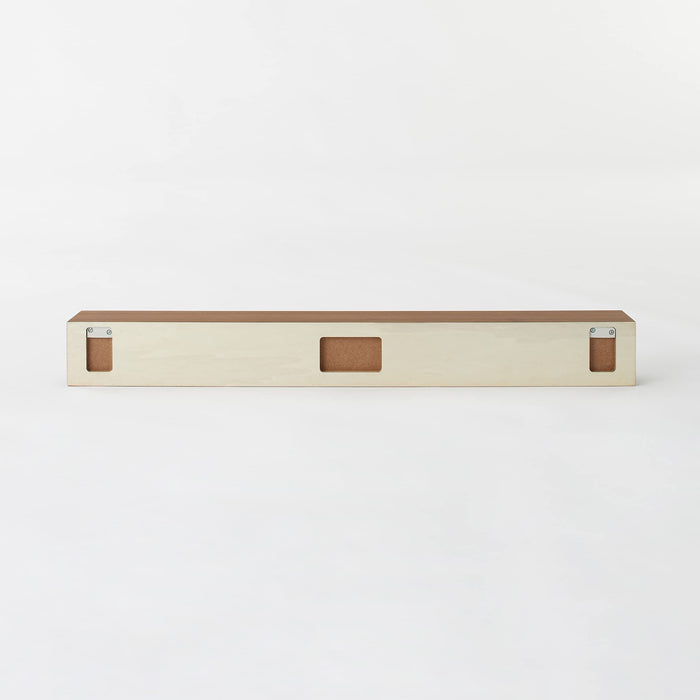 Mujirushi Ryohin Japan Walnut Wall Shelf - 88x12x10cm-Kiichin - The #1 Place for Japanese Goods in Your Hand!