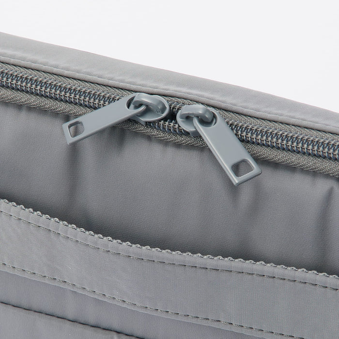 Mujirushi Ryohin A4 Computer Case - Gray, Japan (44596609)-Kiichin - The #1 Place for Japanese Goods in Your Hand!