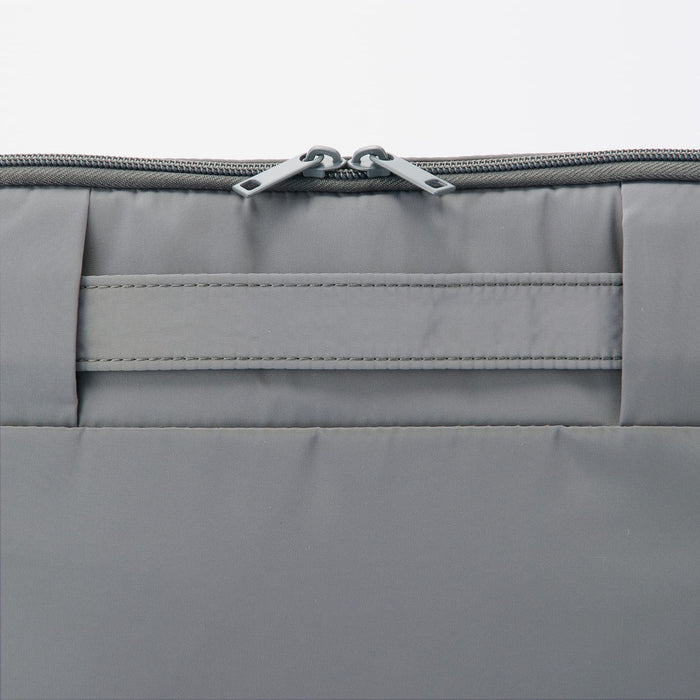 Mujirushi Ryohin A4 Computer Case - Gray, Japan (44596609)-Kiichin - The #1 Place for Japanese Goods in Your Hand!