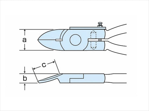 Muromoto Tekko Merry 160Sg-150 Pla Nippers w/Backlash Correction-Kiichin - The #1 Place for Japanese Goods in Your Hand!