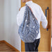 Musubi Furoshiki 3-Way Isa Pattern Double-Sided Knot Eyes Orange 104Cm Cotton - Japanese-Kiichin - The #1 Place for Japanese Goods in Your Hand!