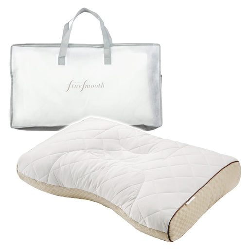 Nishikawa Buckwheat Hull Pillow - Washable & Breathable - 63x43cm - EH01114001H-Kiichin - The #1 Place for Japanese Goods in Your Hand!