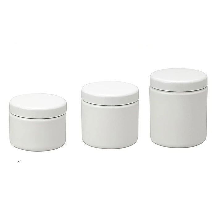 Noda Horo Tutu Enamel Food Storage Canister - Medium Tea Caddy for Freshness-Kiichin - The #1 Place for Japanese Goods in Your Hand!