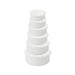 Noda Horo 14cm Enamel Round Food Containers with Lid - White Series-Kiichin - The #1 Place for Japanese Goods in Your Hand!