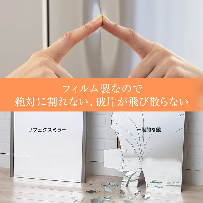 Refex Japan Glitter Gold Mirror Frame - Ultra-Lightweight & Easy to Install-Kiichin - The #1 Place for Japanese Goods in Your Hand!