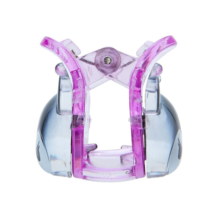 Japan's Exclusive Sanrio Kuromi Hair Clip Set - Clear Mini Clips-Kiichin - The #1 Place for Japanese Goods in Your Hand!