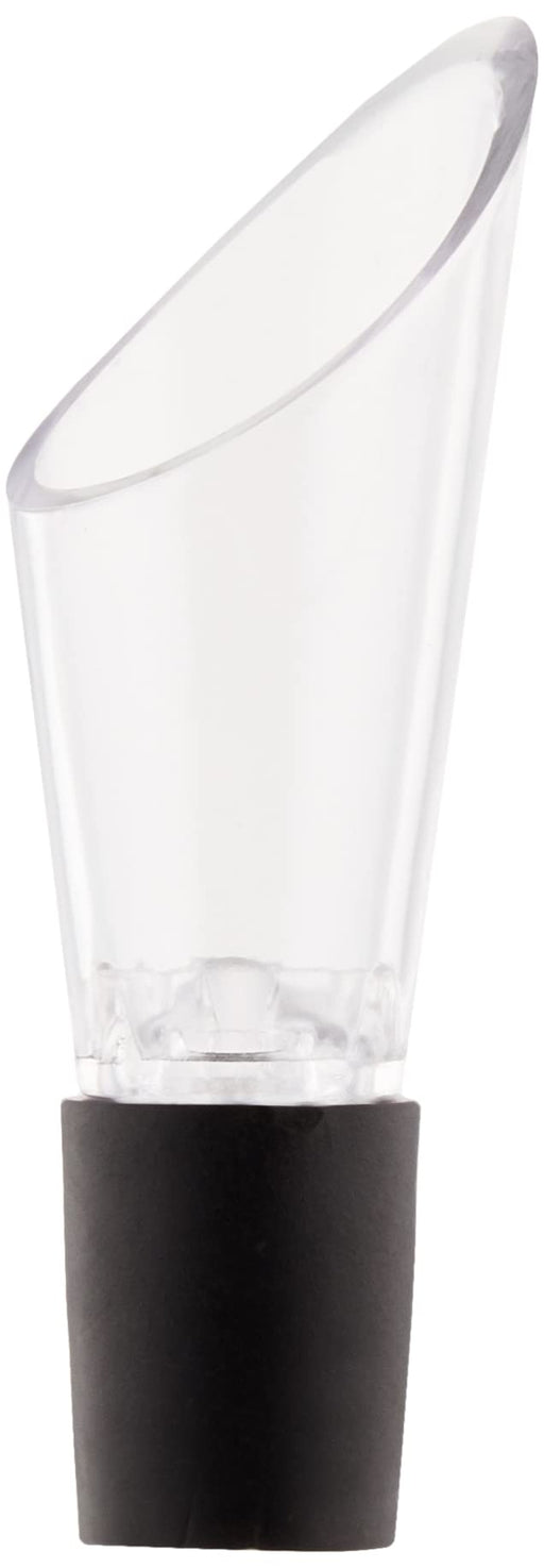 Shimomura Kougyou Kib-603 Kitchen Bar Pourer Wine 33x42x74mm Black-Kiichin - The #1 Place for Japanese Goods in Your Hand!