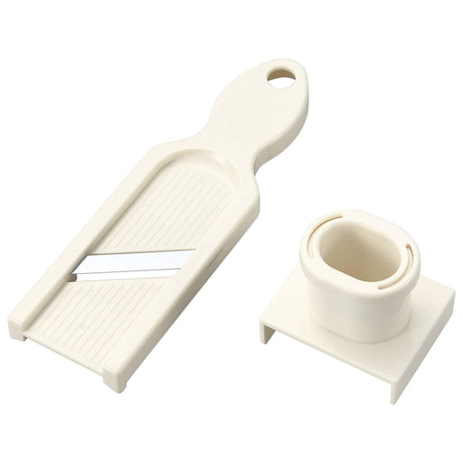 Shimomura Kougyou Ans-700 Garlic Slicer Made in Japan Niigata Tsubame-Sanjo White-Kiichin - The #1 Place for Japanese Goods in Your Hand!