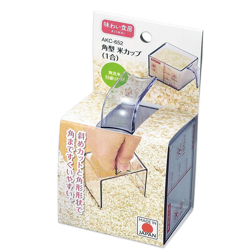Shimomura Kougyou Ajishokubo Square Rice Cup 1 Cup Akc-652 Niigata Tsubame-Sanjo-Kiichin - The #1 Place for Japanese Goods in Your Hand!