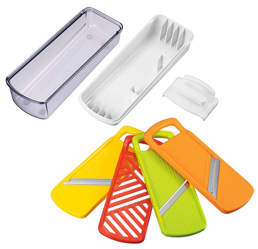 Shimomura Kougyou FV-641 Japan Veg Cooker Set 235x85x85mm YORG Clear-Kiichin - The #1 Place for Japanese Goods in Your Hand!