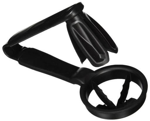 Shimomura Kogyo KIB-615 Tomato Cutter Japan Dishwasher Safe 100x135x50mm Tsubame-Sanjo Black-Kiichin - The #1 Place for Japanese Goods in Your Hand!