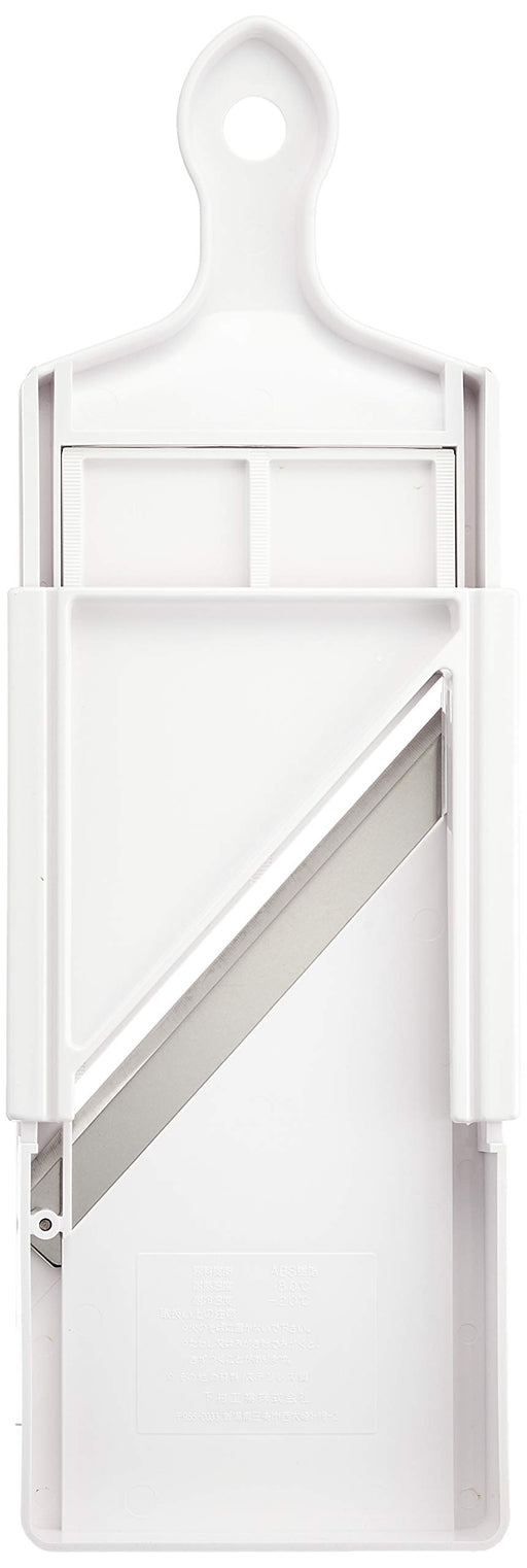 Shimomura Kogyo Kz-613 Wide Slicer 120x57x385mm Japan Niigata Tsubame-Sanjo White-Kiichin - The #1 Place for Japanese Goods in Your Hand!