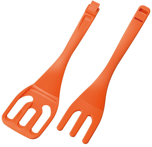 Shimomura Kogyo YP-205 Turner Tongs Orange Dishwasher Safe Niigata Tsubame-Sanjo-Kiichin - The #1 Place for Japanese Goods in Your Hand!
