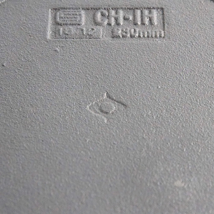 Nihon Yoshokki Sori Yanagi 22Cm Cast Iron Grill Pan - Authentic Japanese Induction Cookware-Kiichin - The #1 Place for Japanese Goods in Your Hand!