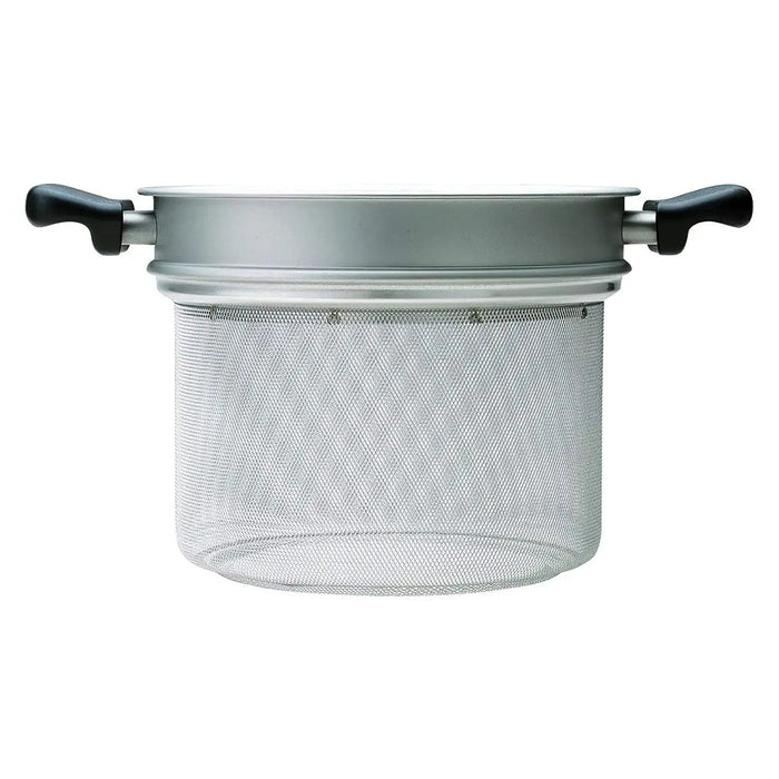 Nihon Yoshokki Sori Yanagi Stainless Steel Pasta Pot - Premium Japanese Cookware-Kiichin - The #1 Place for Japanese Goods in Your Hand!